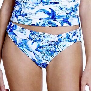 NWOT Tommy Bahama Island Cays Indigo Garden Twist Band Hipster